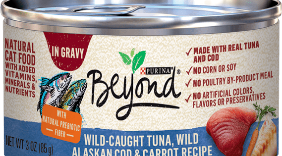 Purina Beyond Wild-caught Tuna, Wild Alaskan Cod & Carrot Recipe In Gravy